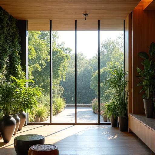Biophilic design innendørs-utendørs